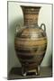 Greek Civilization, Geometric Attic Amphora, Ceramics-null-Mounted Giclee Print