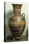 Greek Civilization, Geometric Attic Amphora, Ceramics-null-Stretched Canvas