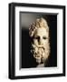 Greek Civilization, Head of Zeus, from Egina, Greece-null-Framed Giclee Print