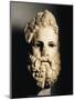 Greek Civilization, Head of Zeus, from Egina, Greece-null-Mounted Giclee Print