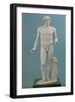 Greek Civilization, Kassel Apollo Statue, Roman Copy-null-Framed Giclee Print