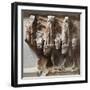 Greek Civilization, Metope Depicting Cattle Raid from Treasury of Sikyon of Delphi-null-Framed Giclee Print