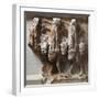 Greek Civilization, Metope Depicting Cattle Raid from Treasury of Sikyon of Delphi-null-Framed Giclee Print