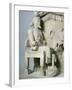 Greek Civilization, Olive-Tree Pediment, Relief Depicting Heracles Being Taken to Olympus-null-Framed Giclee Print