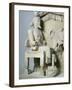 Greek Civilization, Olive-Tree Pediment, Relief Depicting Heracles Being Taken to Olympus-null-Framed Giclee Print