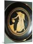 Greek Civilization, Red-Figure Pottery, Kylix Depicting Youth Near an Altar-null-Mounted Giclee Print