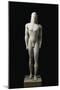 Greek Civilization Statue, Funerary Kouros, 550-540 B.C., from Volomandra, Greece-null-Mounted Giclee Print