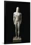 Greek Civilization Statue, Funerary Kouros, 550-540 B.C., from Volomandra, Greece-null-Framed Giclee Print