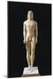 Greek Civilization Statue of Kouros, from Anavyssos, Greece-null-Mounted Giclee Print