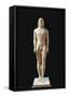 Greek Civilization Statue of Kouros, from Anavyssos, Greece-null-Framed Stretched Canvas