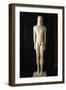 Greek Civilization Statue of Kouros, from Milos, Greece-null-Framed Giclee Print