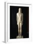 Greek Civilization Statue of Kouros, from Milos, Greece-null-Framed Giclee Print