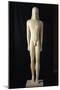 Greek Civilization Statue of Kouros, from Milos, Greece-null-Mounted Giclee Print