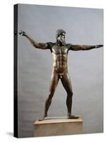 Greek Civilization: Statue of Zeus or Poseidon by Kalamis-null-Stretched Canvas