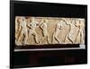 Greek Civilization, Stele Depicting Athletes at Gymnasium, from Kerameikos Necropolis in Athens-null-Framed Giclee Print