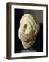 Greek Civilization, Warrior Head from Front of Athena Alea Temple at Tegea-null-Framed Giclee Print