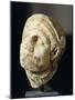 Greek Civilization, Warrior Head from Front of Athena Alea Temple at Tegea-null-Mounted Giclee Print