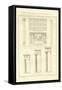 Greek Columns, Decorated Walls and Coffer Ceilings-Richard Brown-Framed Stretched Canvas