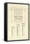 Greek Columns, Decorated Walls and Coffer Ceilings-Richard Brown-Framed Stretched Canvas