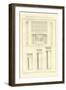 Greek Columns, Decorated Walls and Coffer Ceilings-Richard Brown-Framed Art Print