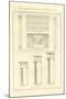 Greek Columns, Decorated Walls and Coffer Ceilings-Richard Brown-Mounted Art Print
