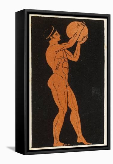 Greek Discus Thrower-null-Framed Stretched Canvas