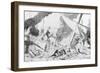 Greek Fire During the Siege of Constantinople, before 1839-Fyodor Antonovich Bruni-Framed Giclee Print