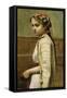 Greek Girl, Mlle. Dobigny, 1868-70-Jean Baptiste Camille Corot-Framed Stretched Canvas