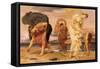 Greek Girls on Beach, 1871-Frederick Leighton-Framed Stretched Canvas