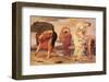 Greek Girls Picking up Pebbles-Frederick Leighton-Framed Art Print