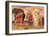 Greek Girls Picking up Pebbles-Frederick Leighton-Framed Art Print