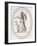 Greek Goddess of Wisdom, Patron of Athens, Adopted by the Romans as Minerva-null-Framed Art Print