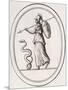 Greek Goddess of Wisdom, Patron of Athens, Adopted by the Romans as Minerva-null-Mounted Art Print