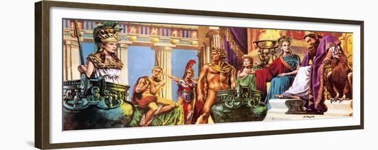 Greek Gods and Goddesses-Payne-Framed Premium Giclee Print