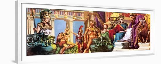 Greek Gods and Goddesses-Payne-Framed Premium Giclee Print