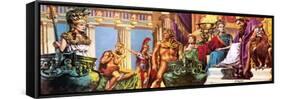 Greek Gods and Goddesses-Payne-Framed Stretched Canvas