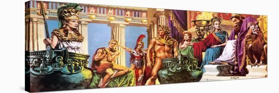 Greek Gods and Goddesses-Payne-Stretched Canvas