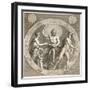 Greek Gods: Aphrodite, Cupid, Zeus and Hermes-null-Framed Photographic Print