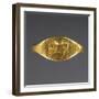 Greek Gold Ring with Engraved Sow-null-Framed Photographic Print