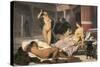 Greek Interior' (Sketc), 1848-Jean-Leon Gerome-Stretched Canvas