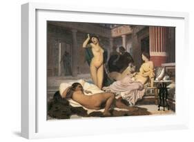 Greek Interior' (Sketc), 1848-Jean-Leon Gerome-Framed Giclee Print