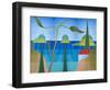 Greek Islands, 2001-Emil Parrag-Framed Premium Giclee Print