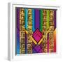 Greek Key 1-Art Deco Designs-Framed Giclee Print