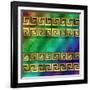 Greek Key 2-Art Deco Designs-Framed Giclee Print