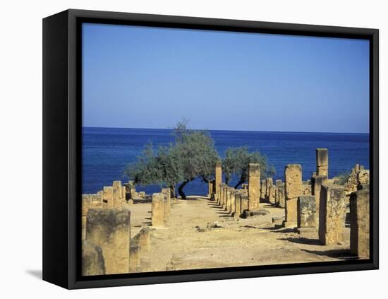 Greek Latin Cultural Center and Mausoleum, Mediterranean Sea-Michele Molinari-Framed Stretched Canvas