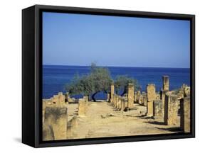 Greek Latin Cultural Center and Mausoleum, Mediterranean Sea-Michele Molinari-Framed Stretched Canvas