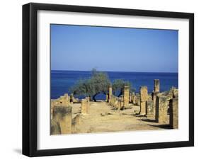 Greek Latin Cultural Center and Mausoleum, Mediterranean Sea-Michele Molinari-Framed Photographic Print