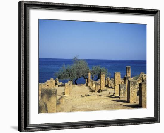 Greek Latin Cultural Center and Mausoleum, Mediterranean Sea-Michele Molinari-Framed Photographic Print