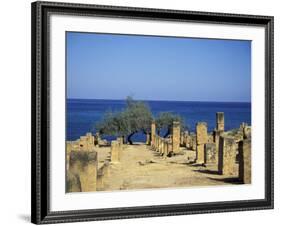 Greek Latin Cultural Center and Mausoleum, Mediterranean Sea-Michele Molinari-Framed Photographic Print