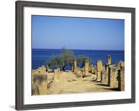 Greek Latin Cultural Center and Mausoleum, Mediterranean Sea-Michele Molinari-Framed Photographic Print